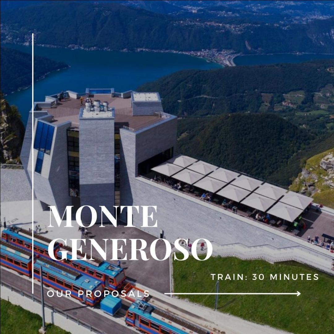 Gotthard House Lejlighed Lugano Eksteriør billede