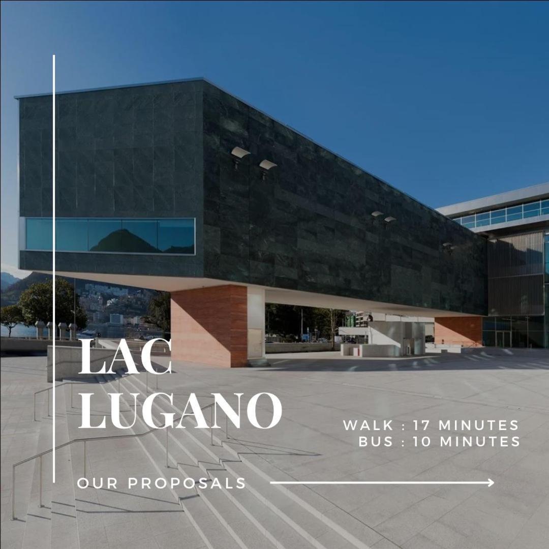 Gotthard House Lejlighed Lugano Eksteriør billede